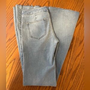 Free People Low Rise Just Float On Flare Jeans